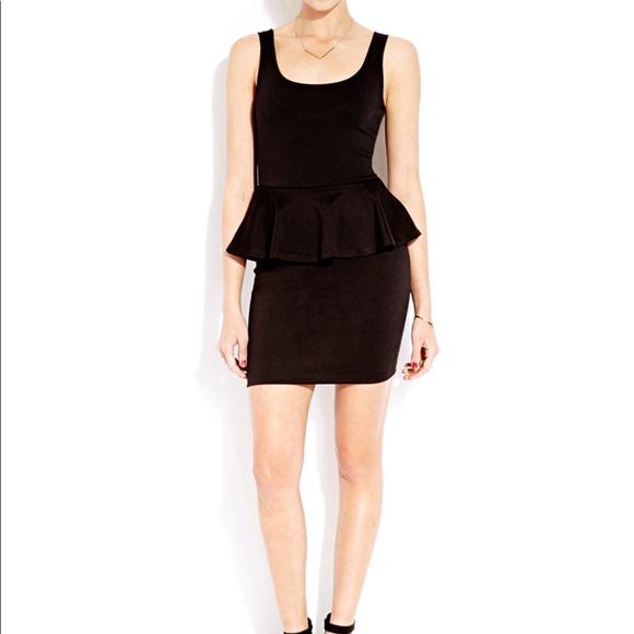 Like new! BCBG peplum dress - Picture 1 of 4